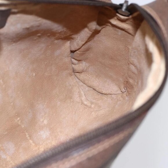 GUCCI GG Supreme Web Sherry Line Clutch Bag PVC Beige 156 01 012 Auth 149955 - Picture 12 of 16